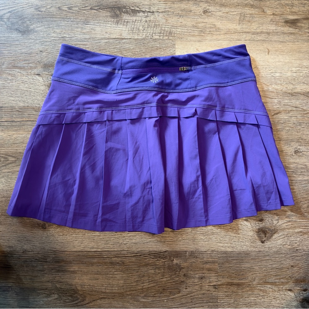 Athleta Runaround Pleated Skort Womens Size Small